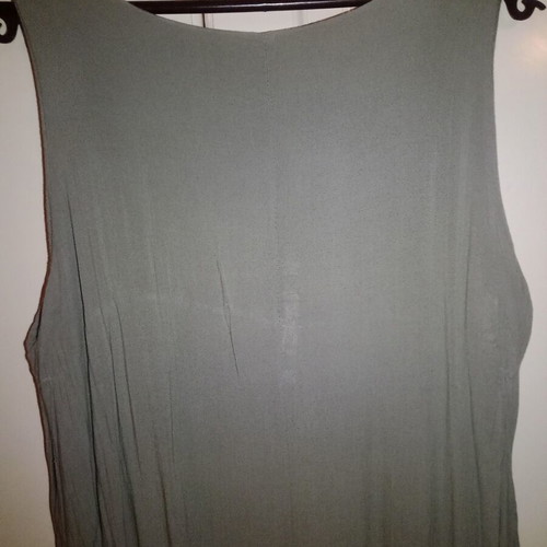 Only dress, green, cotton, size L/XL