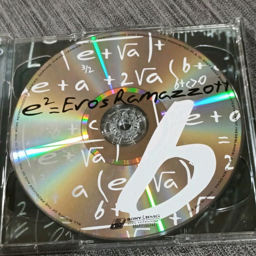 CD Eros Ramazzotti διπλό άλμπουμ μεταχειρισμένο