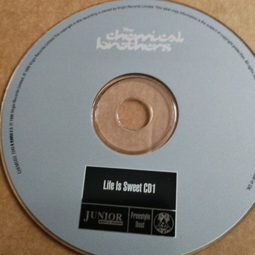 Chemical Brothers Life Is Sweet CD single parts 1 & 2 used, electronic