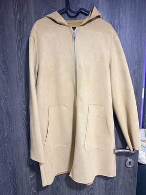 Velvet thin jacket Zara new beige