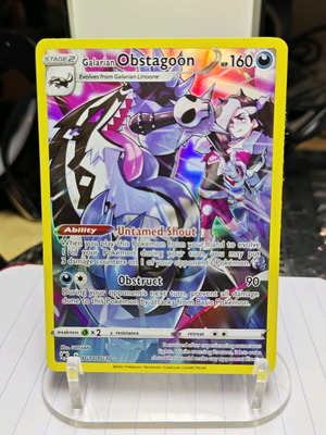 Pokemon card Galarian Obstagoon TG10/TG30 new