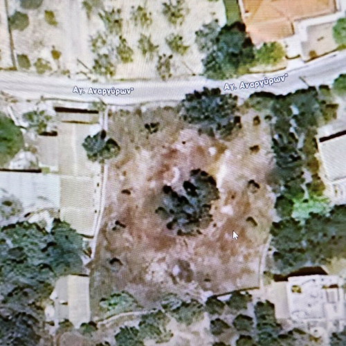 Plot 1405 sqm in Aegina Kypseli area