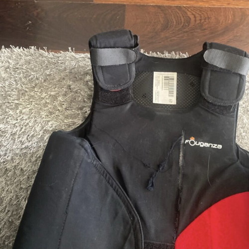 Horse Riding Chest Protector like new with tear