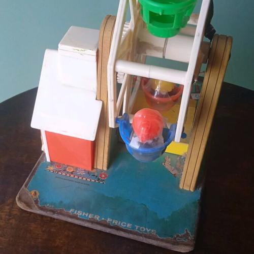 Antique wind-up toy used, good condition
