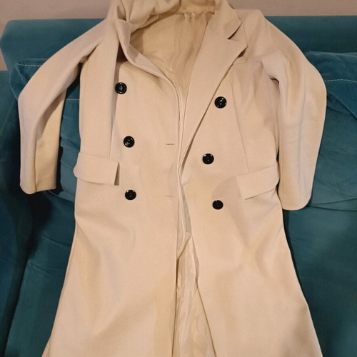 Women's coat like new, one size, beige