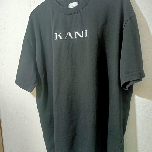 Kani T-shirt like new, black with silver sign, size XL
