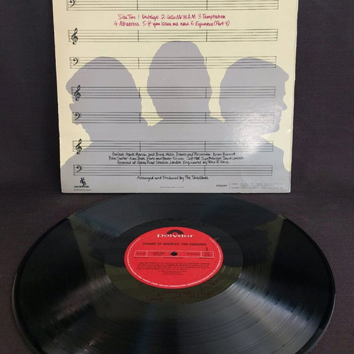 The Shadows Change Of Address vinyl used