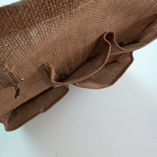 Wall hanging linen pouch like new for keys and letters 30x40 cm