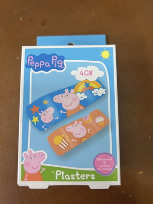 Peppa Pig plasters new, waterproof, pack of 40