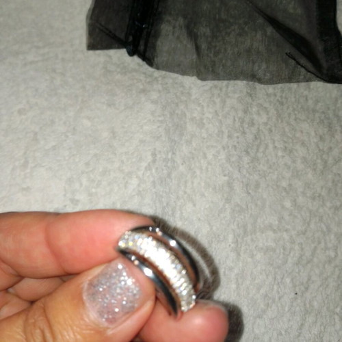 Women's silver ring in good condition
