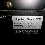  subwoofer  Crystal audio