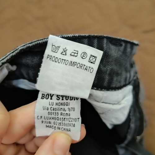 Jeans teen boys black like new, sizes 158 cm and 164 cm