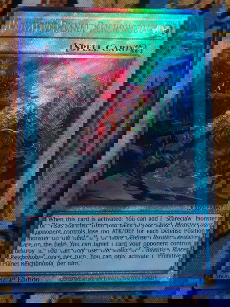 Primitive Planet Reichphobia (Ultimate Rare Yugioh)