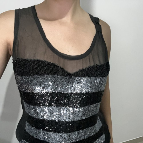 CNC shirt like new, size small, black by Costume National