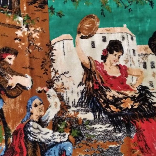 Wall tapestry like new, dimensions 154 x 120 cm