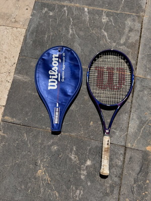 Ρακέτα τέννις Wilson Graphite Aggressor 95 σαν καινούργιο με αυθεντική θήκη