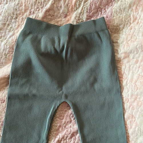 Zara athletic bikershorts like new, turquoise M-L