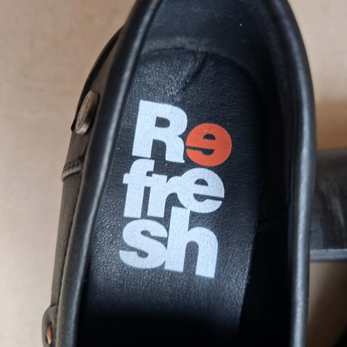Refresh shoes like new, size 38, black, synthetic leather