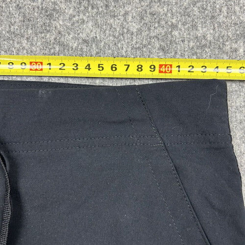 Columbia Black Flare Pants Size 12 Short Y2K Retro Bootcut Sportswear used
