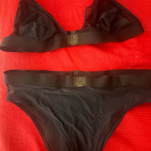 SunsetGo! bikini used, black, size M