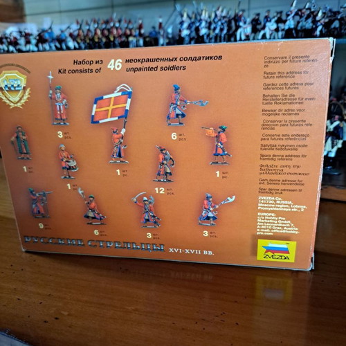 Russian Strelets Infantry 1/72 Scale Military Figures new