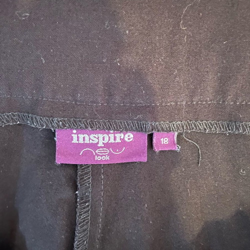 Inspire 3/4 length dress trousers used, size UK 18/EU 46