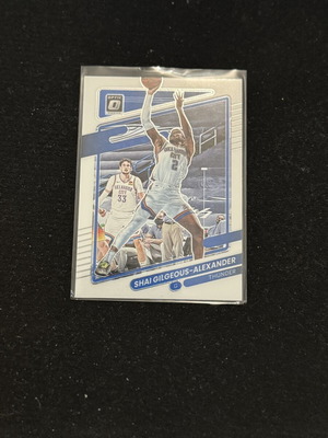 2021-22 Panini Donruss Optic Shai Gilgeous-Alexander card like new