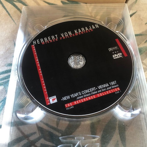 Herbert Von Karajan DVD set of six like new, classical