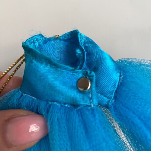 Bibi-Bo vintage blue puff dress used