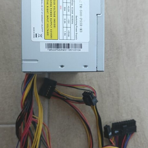 Thermal Master 500W power supply used, ATX12V