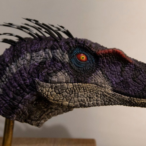 Velociraptor Dinosaur Head Jurassic Park made to order