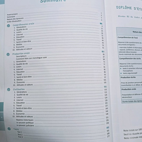 Prepadelf B2 Methode Oral Nouvelle Edition 2011 used with 3 CDs