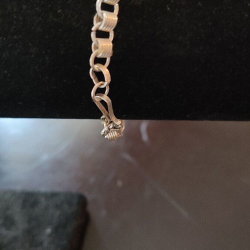 Silver 935 chain bracelet new, length 19.5cm