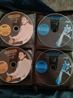Maria Callas CD Collection Live Recordings from La Scala Like New