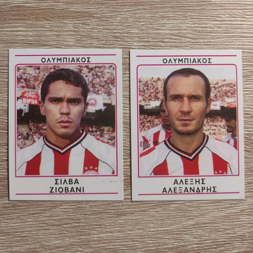 Panini Football Stickers 2002 like new, very rare numbers
