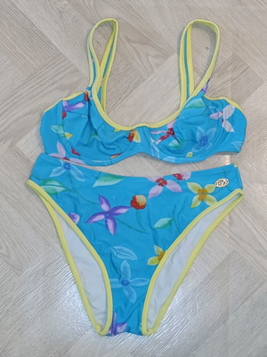 David swimsuit size 48 like new, multicolor