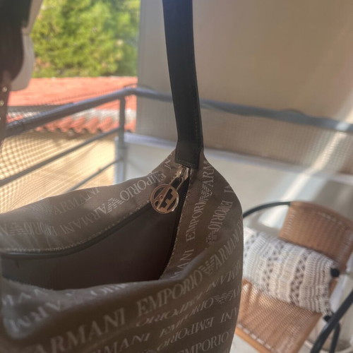 Armani Exchange handbag gray in very good condition