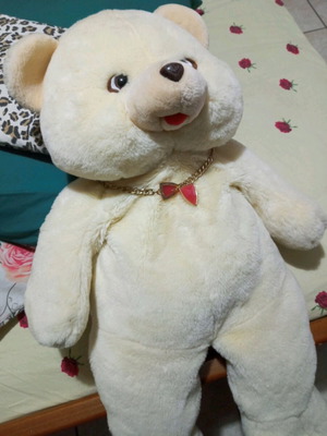 White Teddy Bear like new