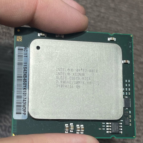 Intel Xeon E7-8870 SLC3E 10-Core 20 Threads 2.40GHz LGA1567 Westmere-EX used server CPU
