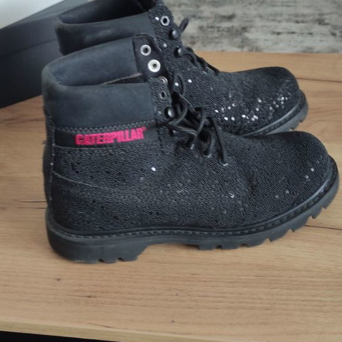 Caterpillar boots used, black, size 41