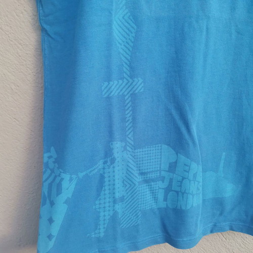 Pepe Jeans men's blue t-shirt size L like new