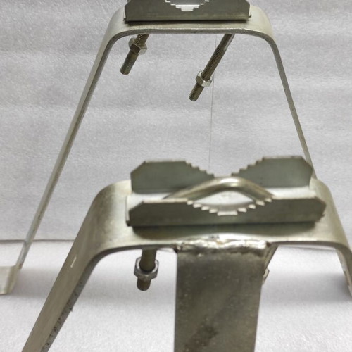 Large galvanized base for mast mounting new