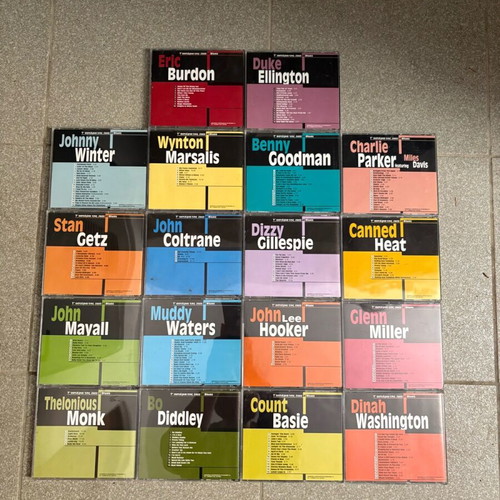 Jazz CDs used, pack of 18