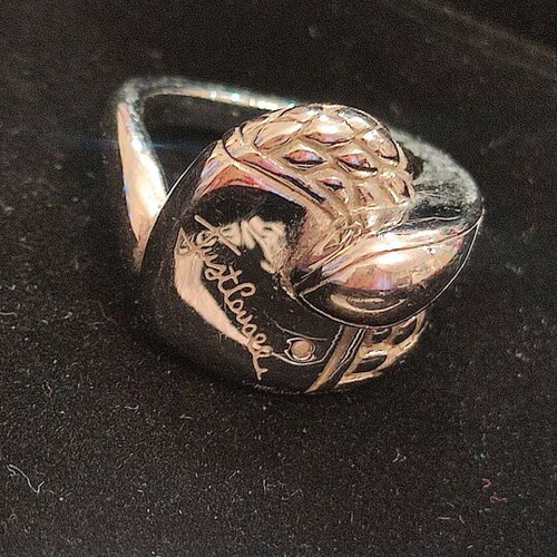 Just Cavalli ring used, stainless steel