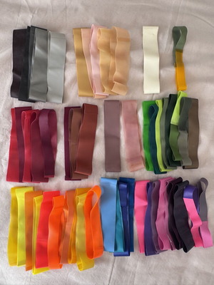 Latex chokers handmade in all colors