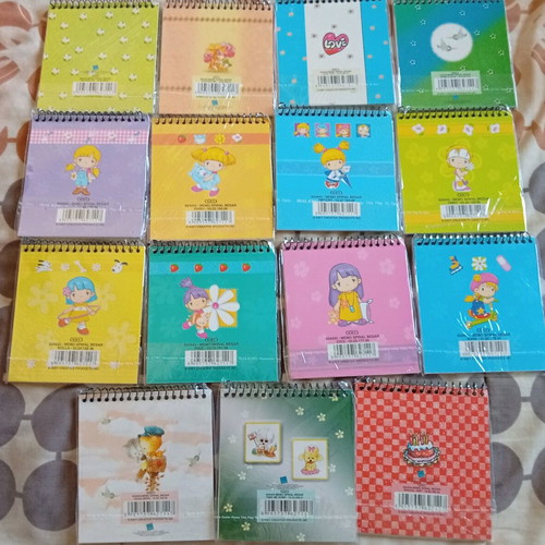 Vintage KIKY Mini Notebooks New, 90s-early 2000s