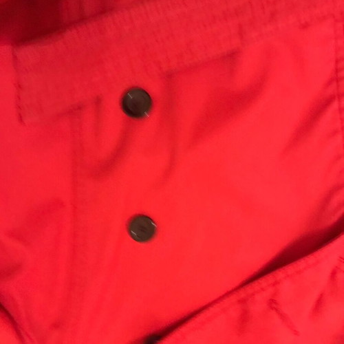 Red small trench coat used