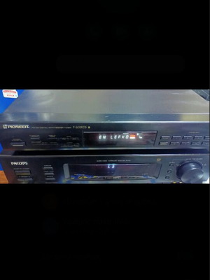 CD player and radio amplifier used