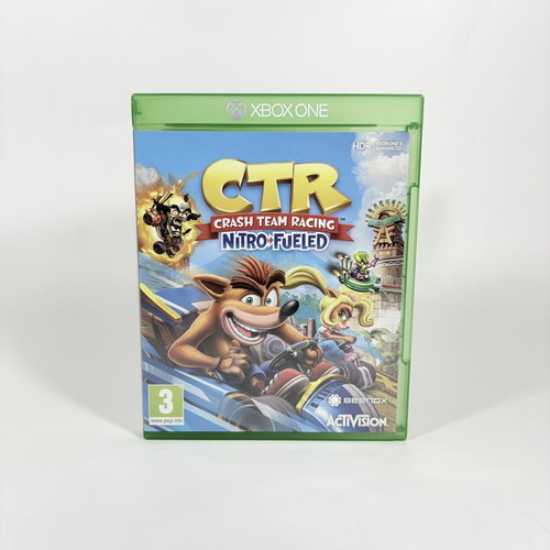Crash Team Racing Nitro Fueled Xbox One game, like new