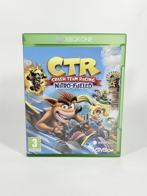 Crash Team Racing Nitro Fueled Xbox One game, like new